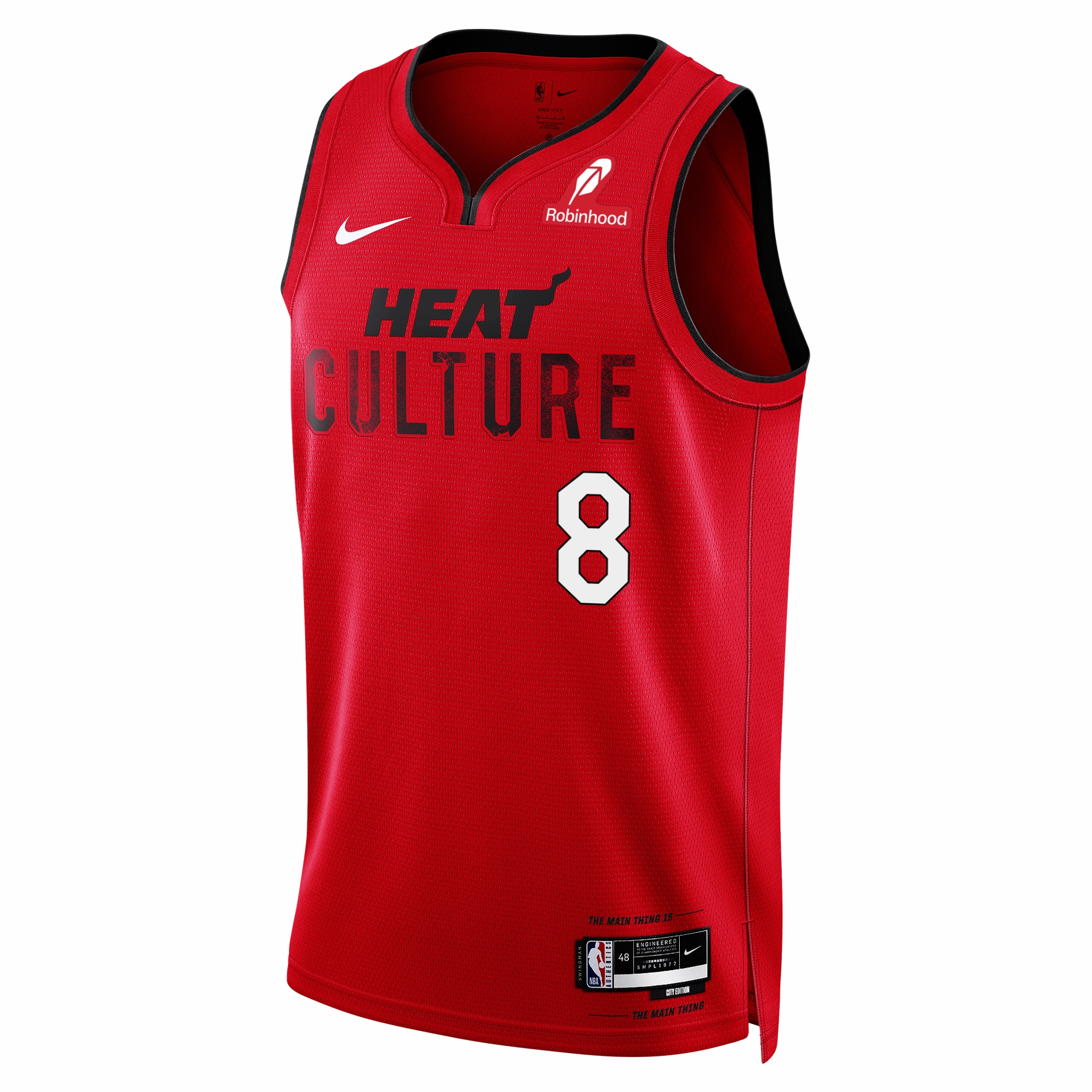 Josh Christopher Nike HEAT Culture: Blood Red Youth Swingman Jersey
