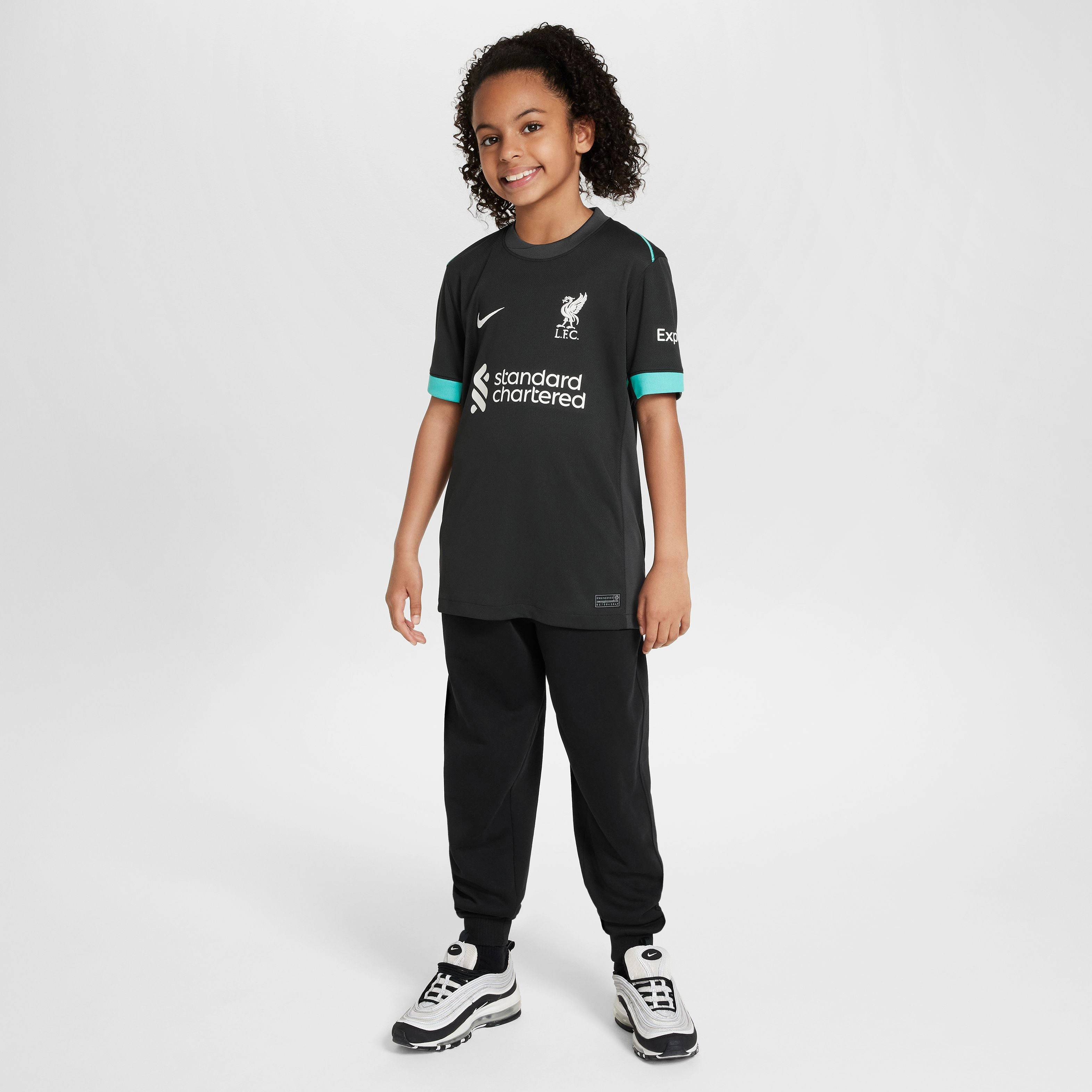 Junior's Liverpool F.C 2024/25 Stadium Away Soccer Jersey