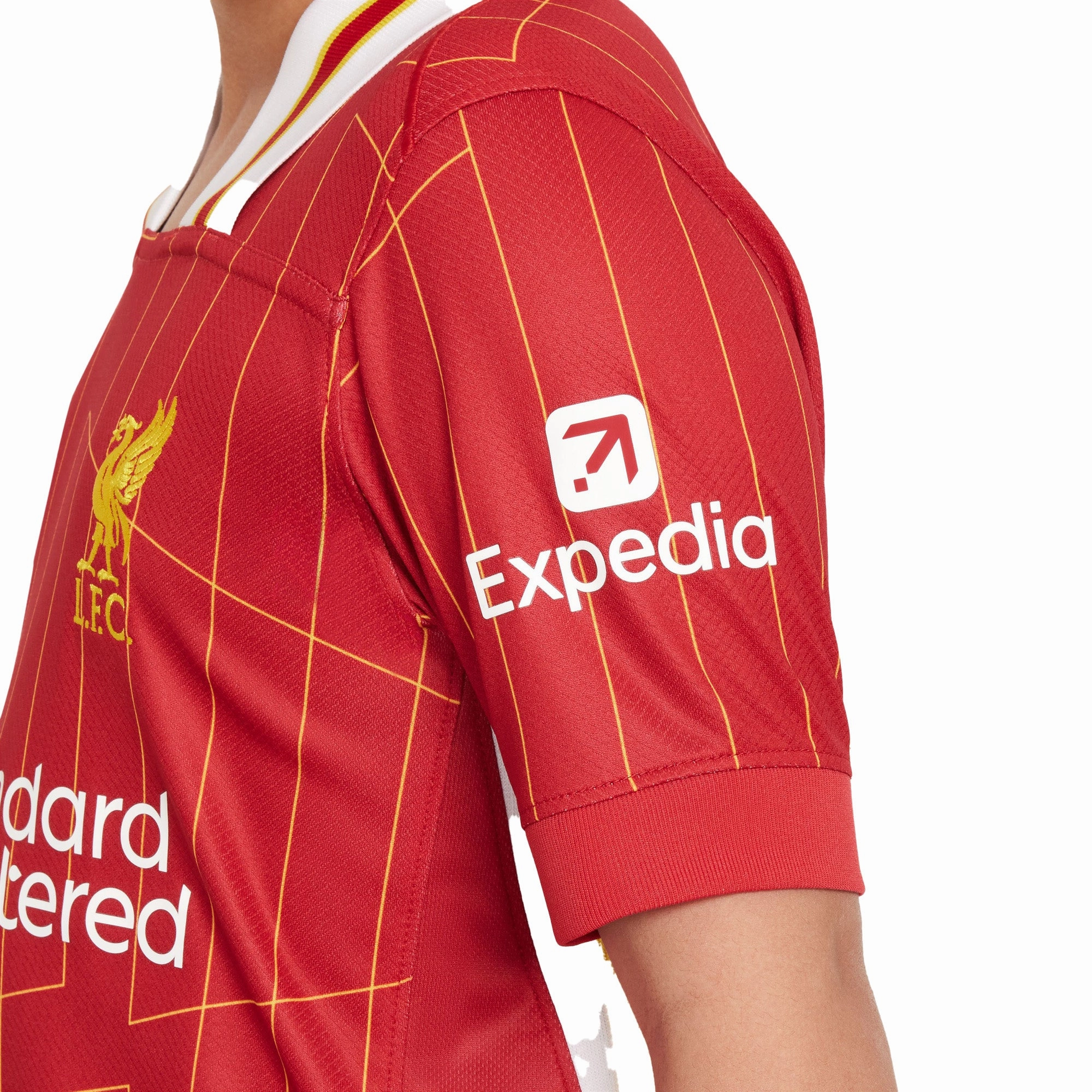 Junior's Liverpool FC 2024/25 Stadium Home Soccer Jersey