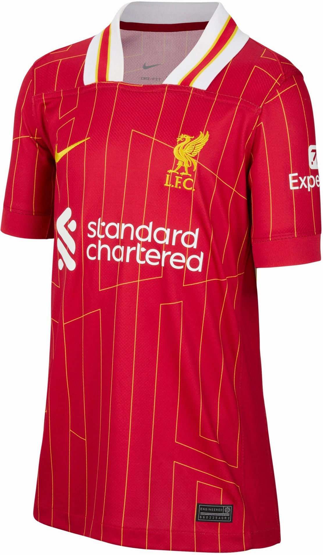 Junior's Liverpool FC 2024/25 Stadium Home Soccer Jersey