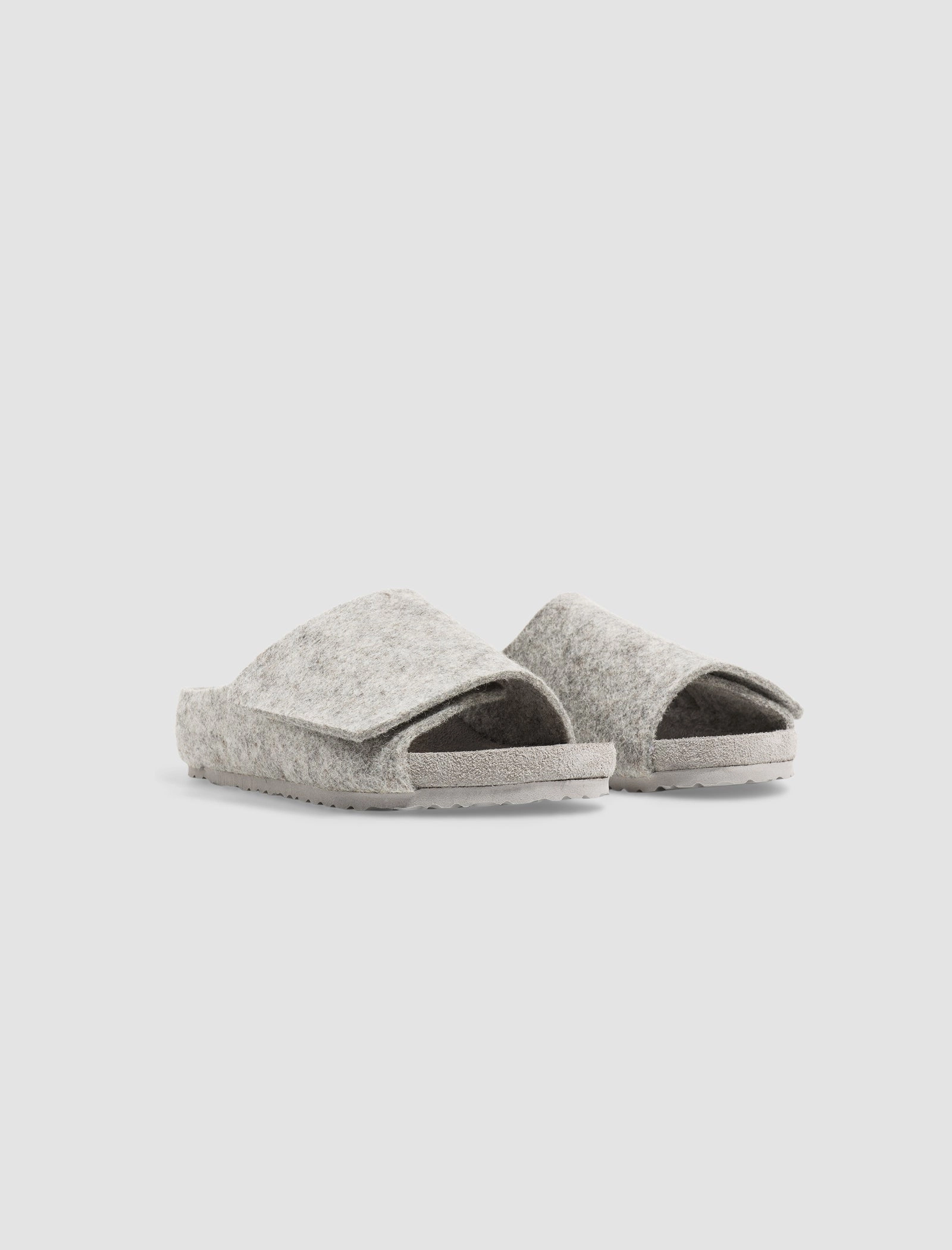 KIDS FEAR OF GOD X BIRKENSTOCK THE LOS FELIZ WOOL FELT CEMENT MELANGE