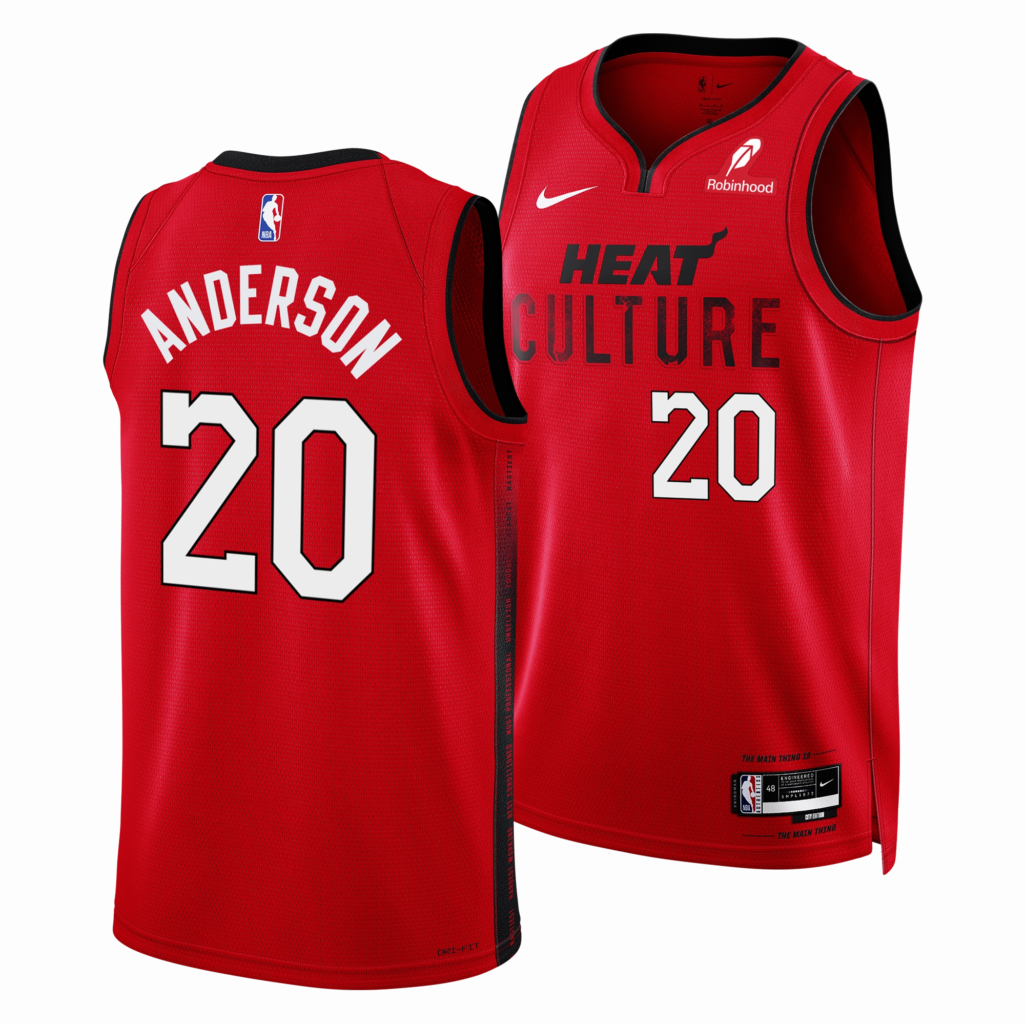 Kyle Anderson Nike HEAT Culture: Blood Red Swingman Jersey