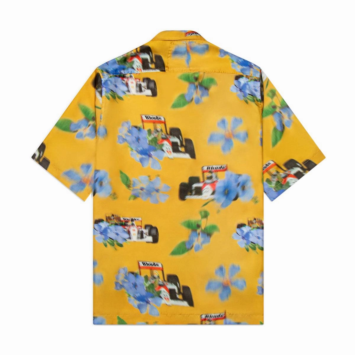 Loix Silk Shirt 'Yellow Mulberry'