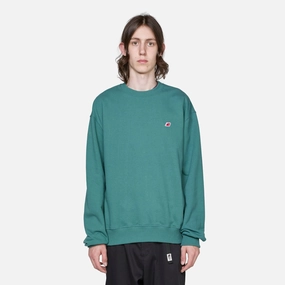 Made in USA Core Crewneck Sweatshirt New Spruce Heather