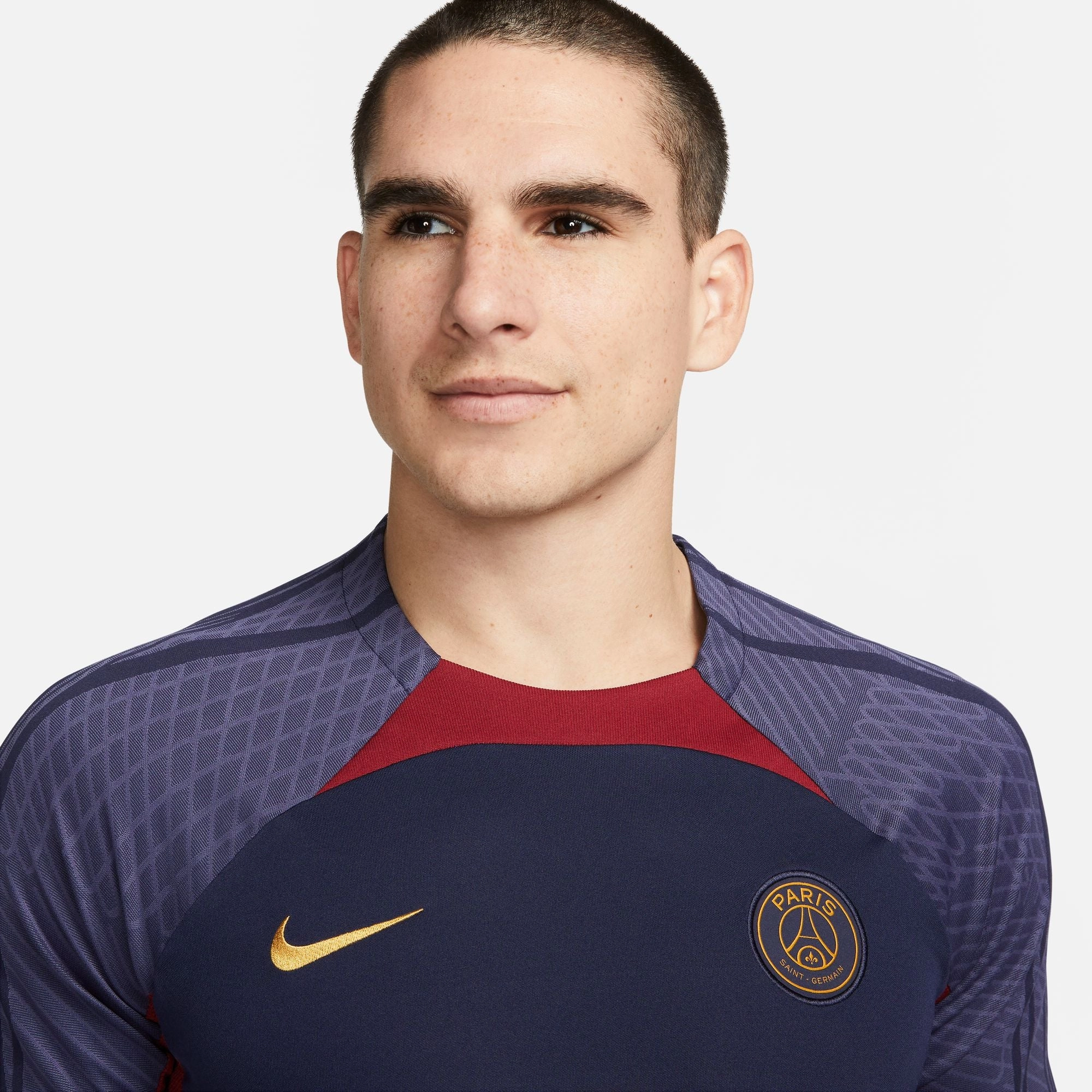 Maillot d'entrainement PSG - Bleu/Or