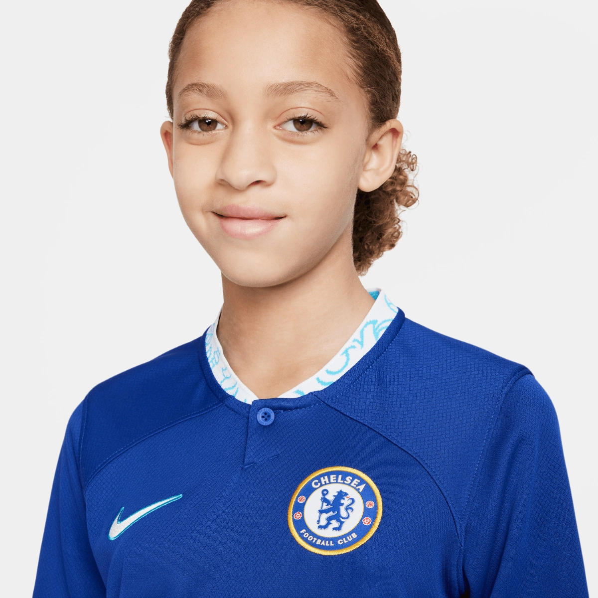 Maillot Domicile Chelsea FC Junior 2022/2023 - Bleu/Blanc/Jaune