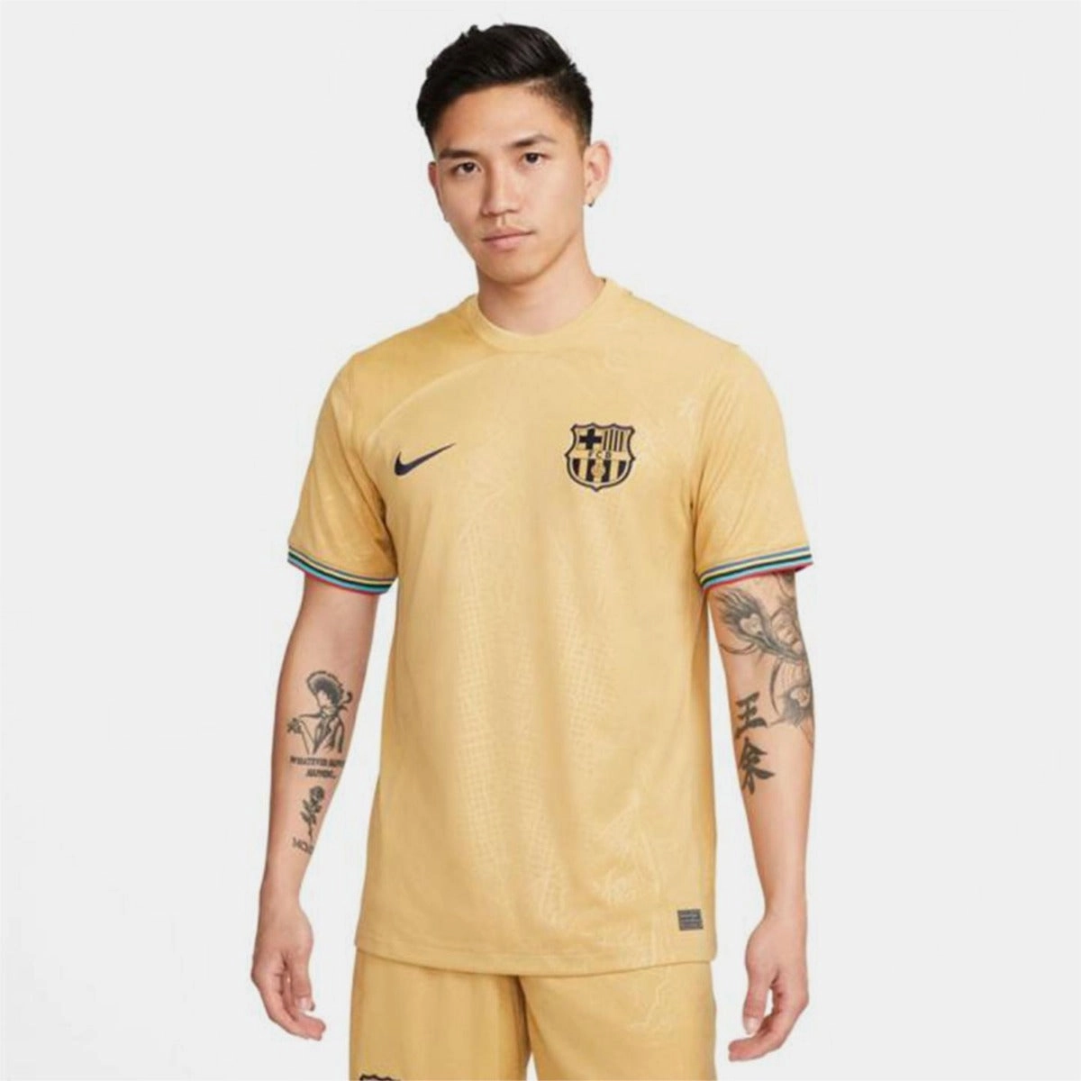 Maillot Extérieur FC Barcelone - Or