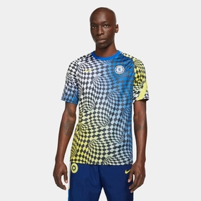 Maillot Pré-Match Chelsea FC 2021/2022 - Bleu/Jaune