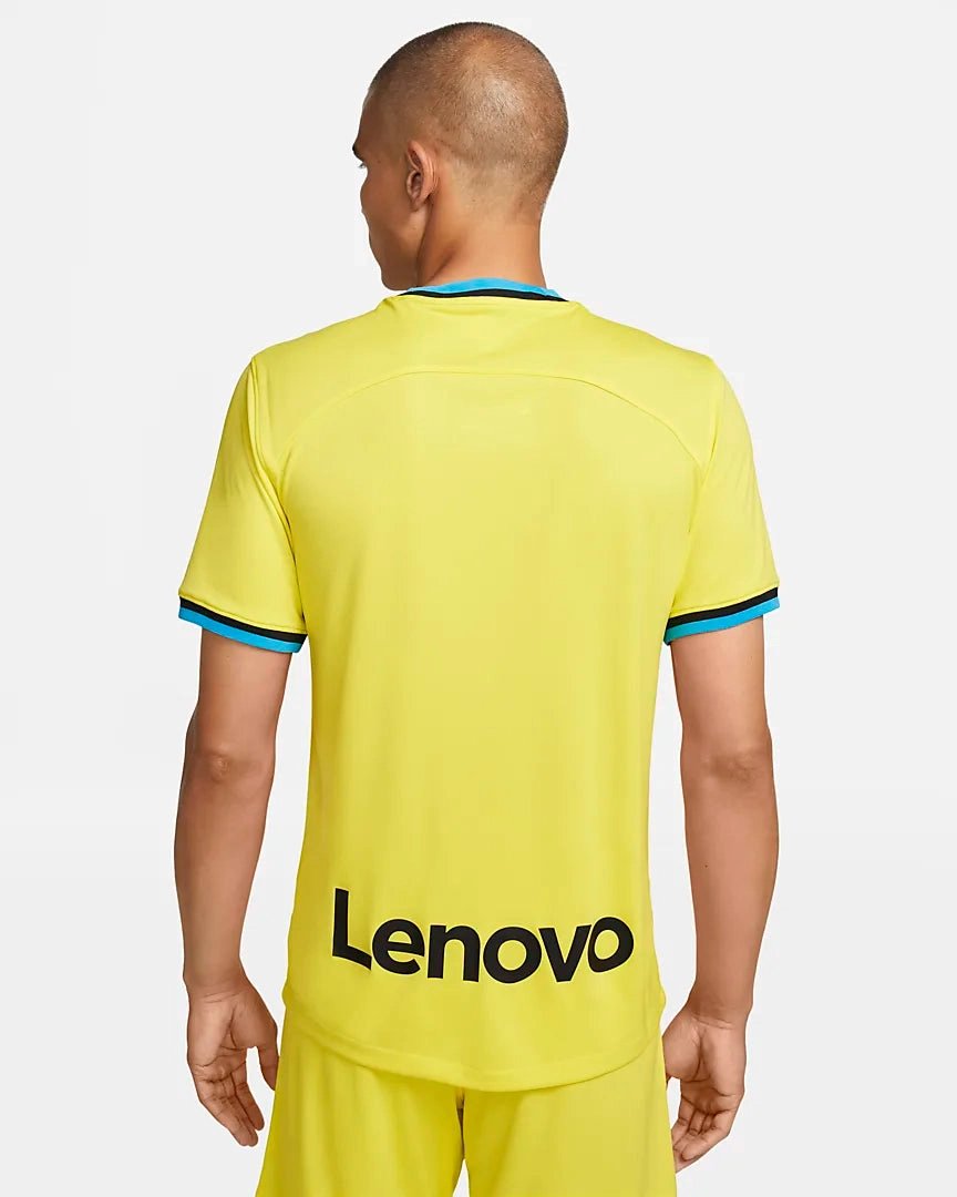 Maillot Third Inter Milan- Jaune/Noir/Bleu