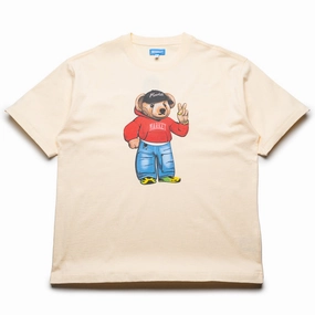 Market Fit Check Bear Tee - Butter Cream