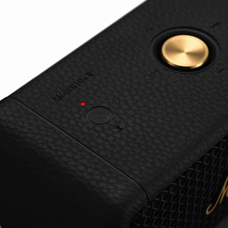 Marshall Emberton II Speaker - Black/Brass