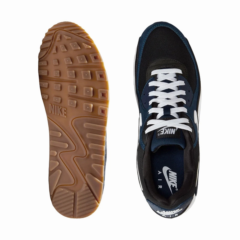 Men's Air Max 90 Midnight Navy/White/Gum