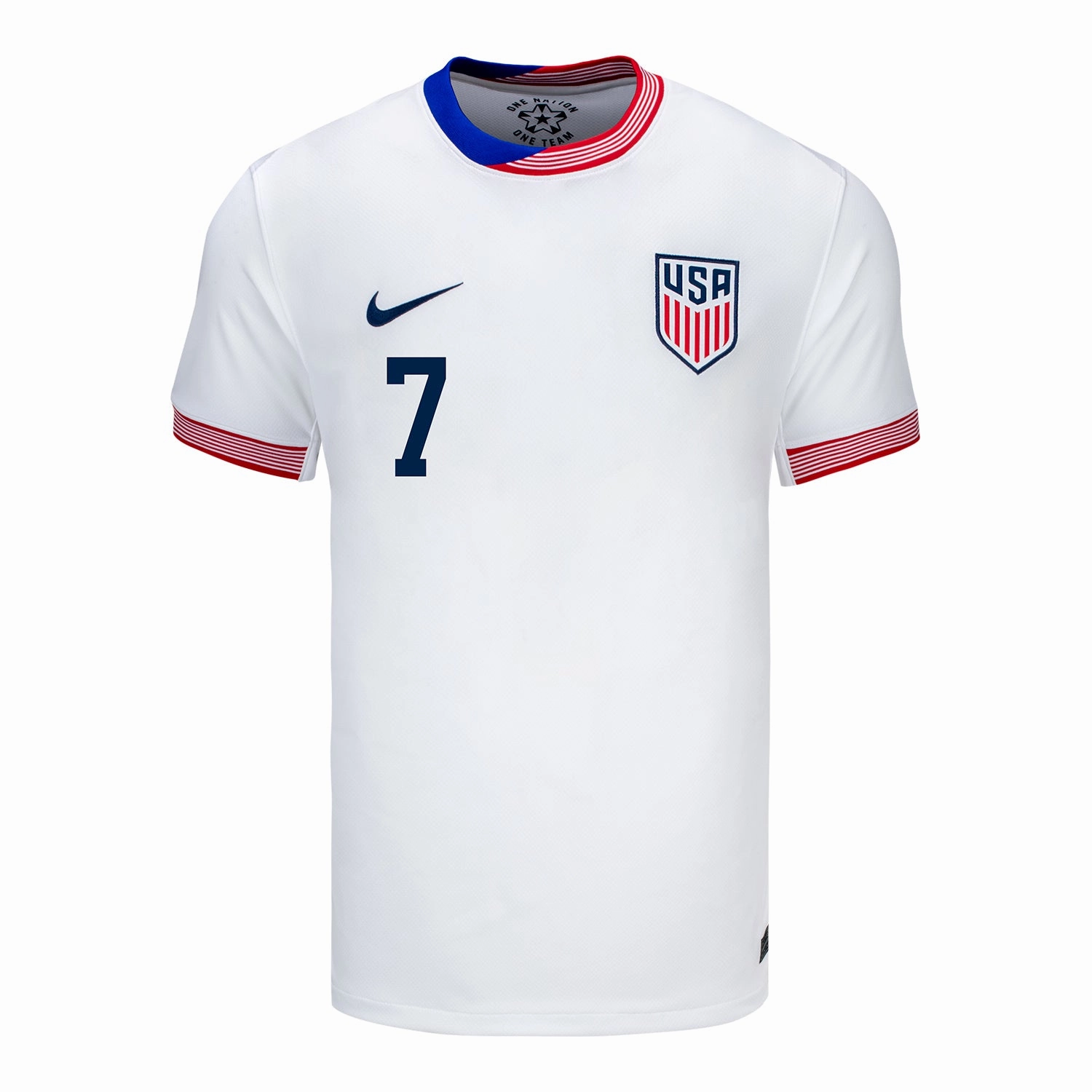Men's Nike USMNT 2024 American Classic Home Reyna 7 Stadium Jersey