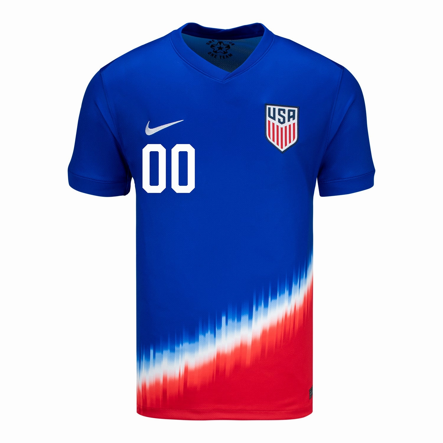 Men's Nike USMNT 2024 Personalized American Icon Away Stadium Jersey