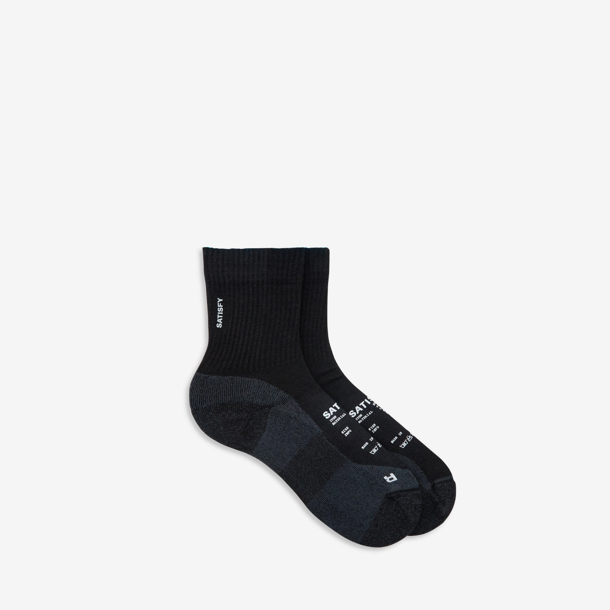 Merino Tube Socks Black