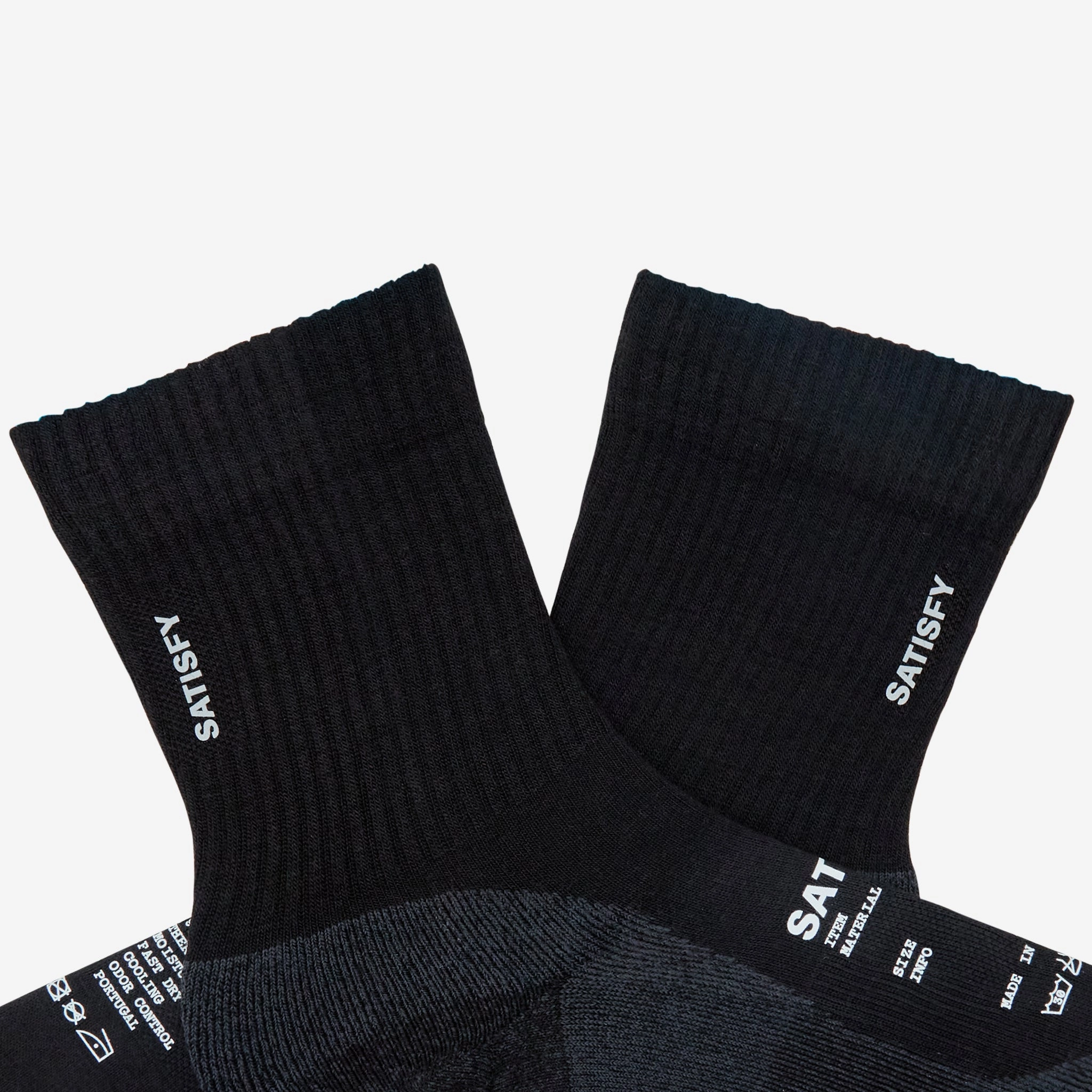 Merino Tube Socks Black