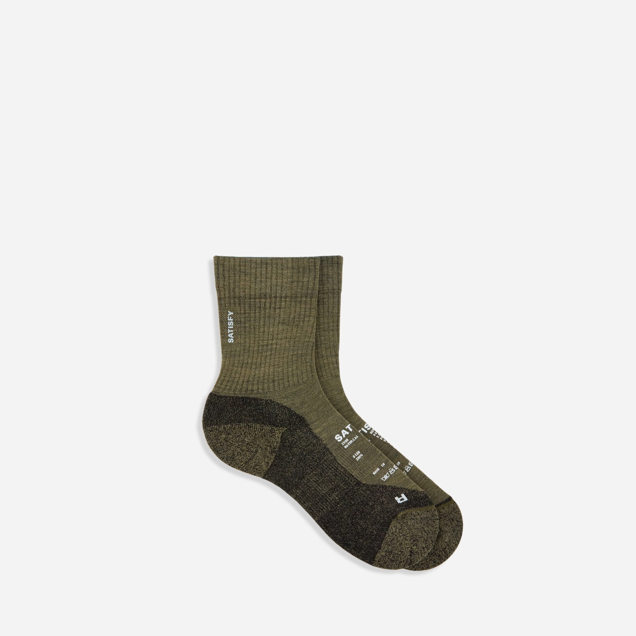 Merino Tube Socks Dark Olive
