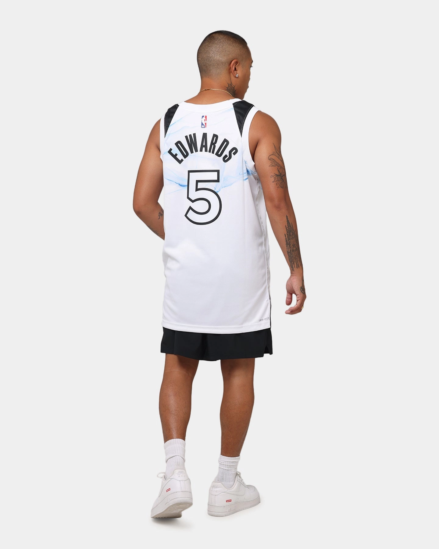Nike Anthony Edwards Minnesota Timberwolves #5 City Edition 2024/25 Nike Dri-Fit NBA Swingman Jersey White