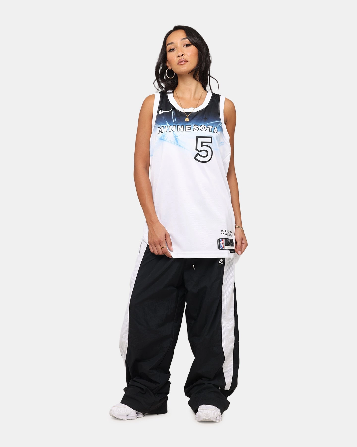 Nike Anthony Edwards Minnesota Timberwolves #5 City Edition 2024/25 Nike Dri-Fit NBA Swingman Jersey White