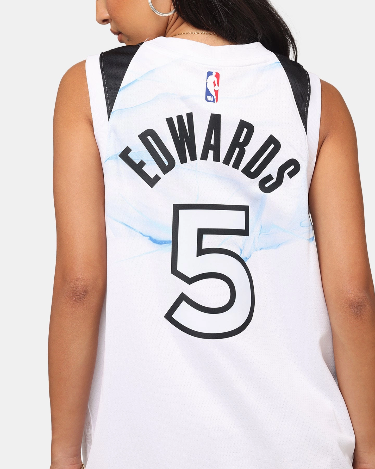 Nike Anthony Edwards Minnesota Timberwolves #5 City Edition 2024/25 Nike Dri-Fit NBA Swingman Jersey White