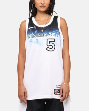 Nike Anthony Edwards Minnesota Timberwolves #5 City Edition 2024/25 Nike Dri-Fit NBA Swingman Jersey White