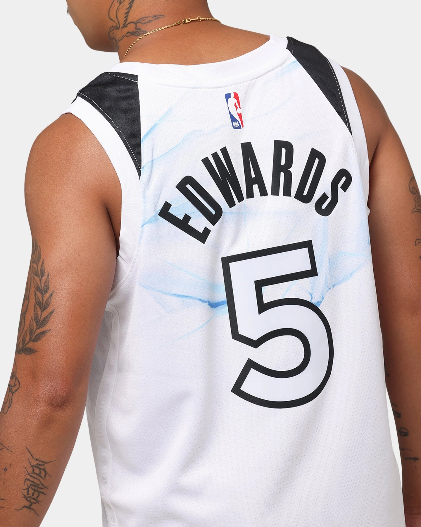 Nike Anthony Edwards Minnesota Timberwolves #5 City Edition 2024/25 Nike Dri-Fit NBA Swingman Jersey White