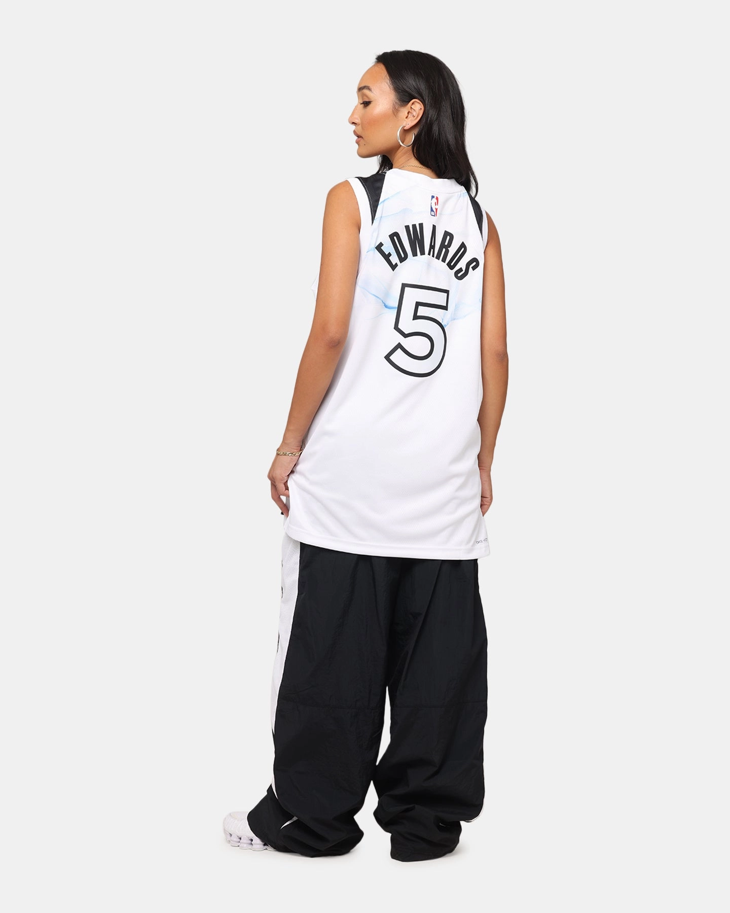 Nike Anthony Edwards Minnesota Timberwolves #5 City Edition 2024/25 Nike Dri-Fit NBA Swingman Jersey White