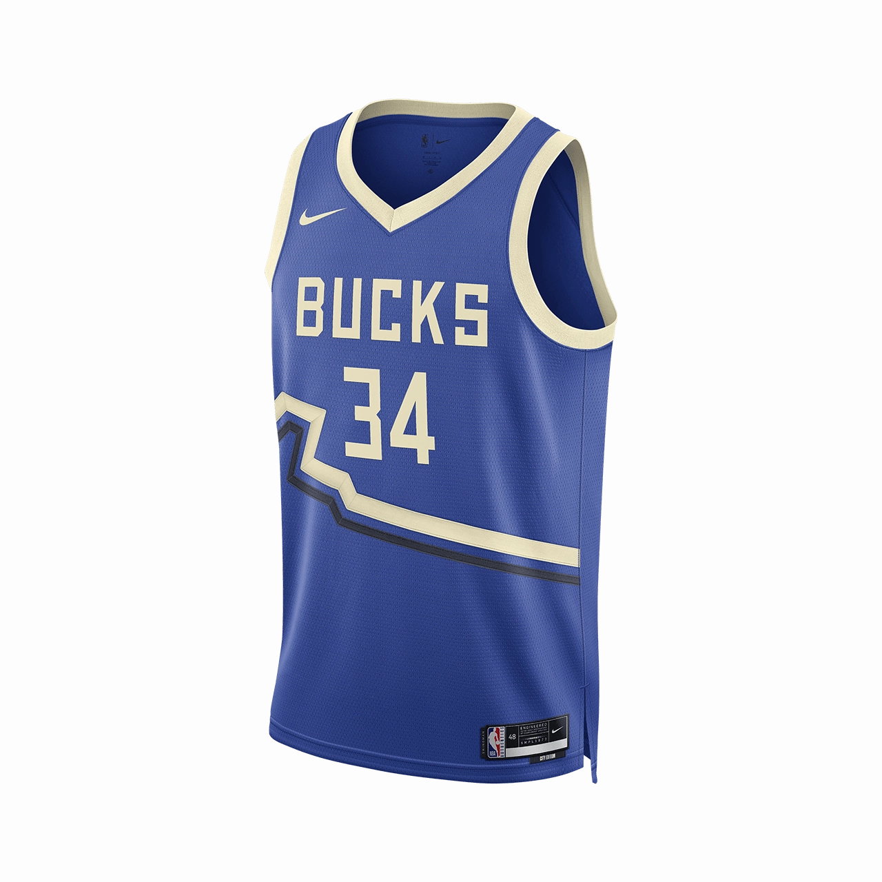 Nike Dri-FIT NBA 2024/25 City Edition Swingman Jersey - Giannis Antetokounmpo Milwaukee Bucks