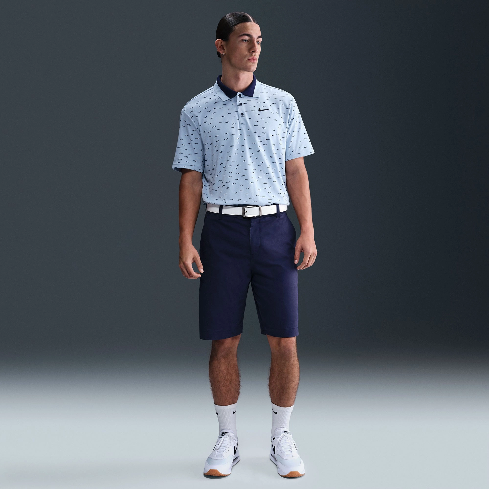 Nike Golf Dri-Fit Tour Micro Print Shirt