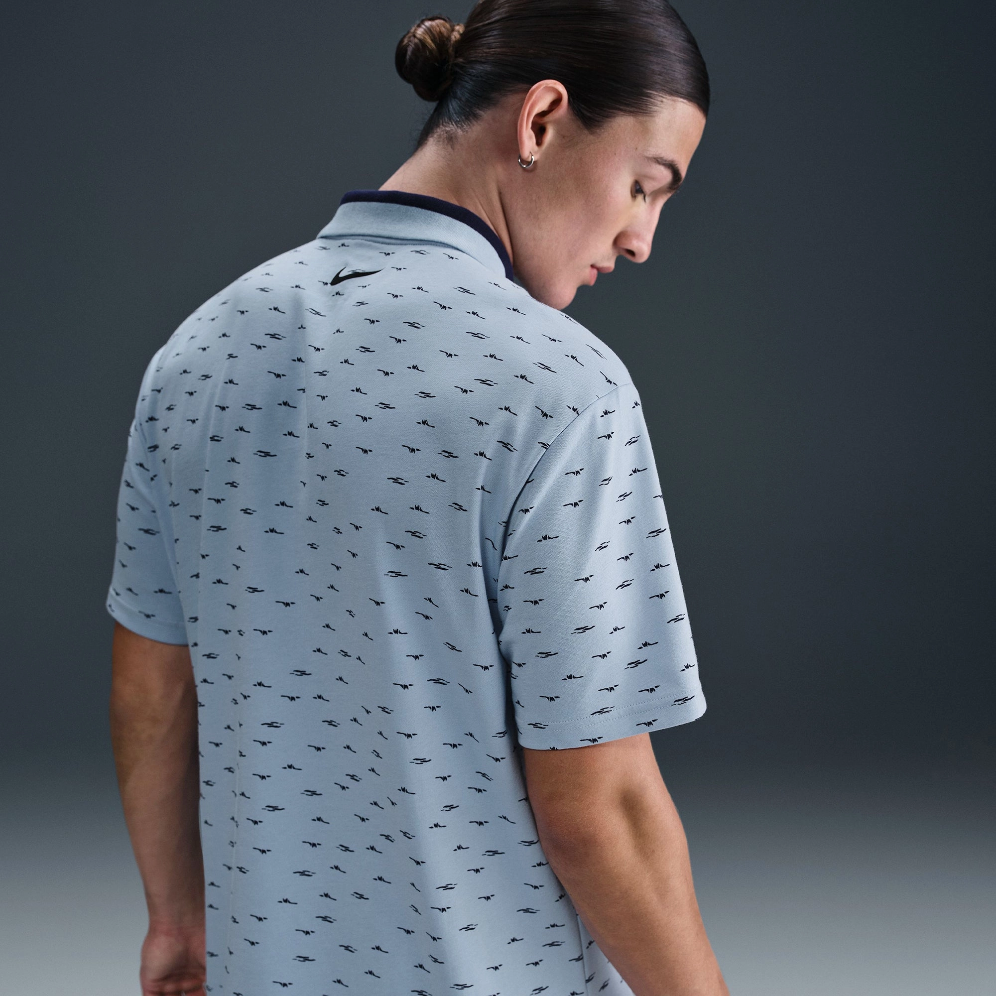 Nike Golf Dri-Fit Tour Micro Print Shirt