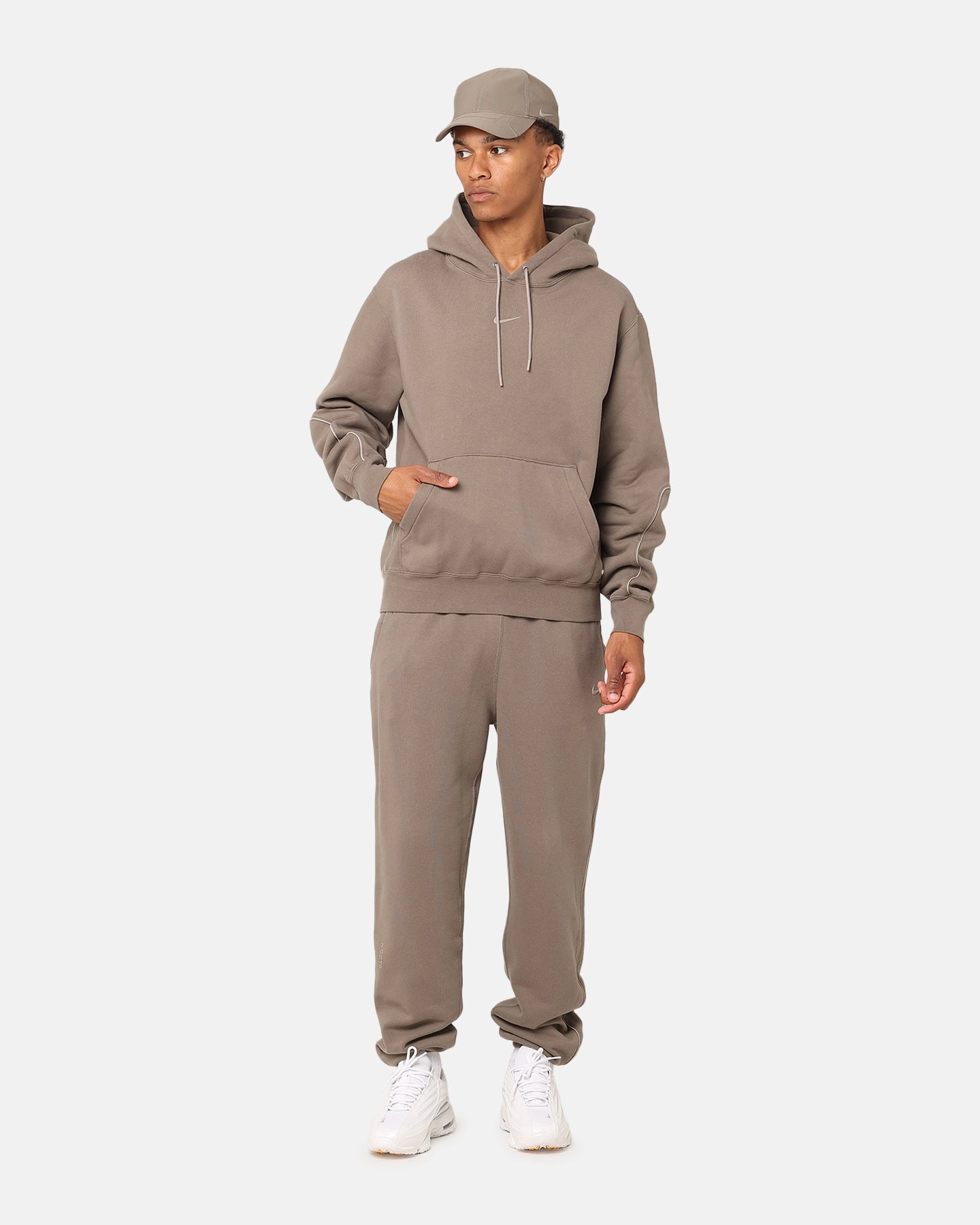 Nike Nocta Fleece Hoodie Olive Grey