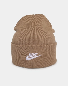 Nike Peak Futura Beanie Khaki/White