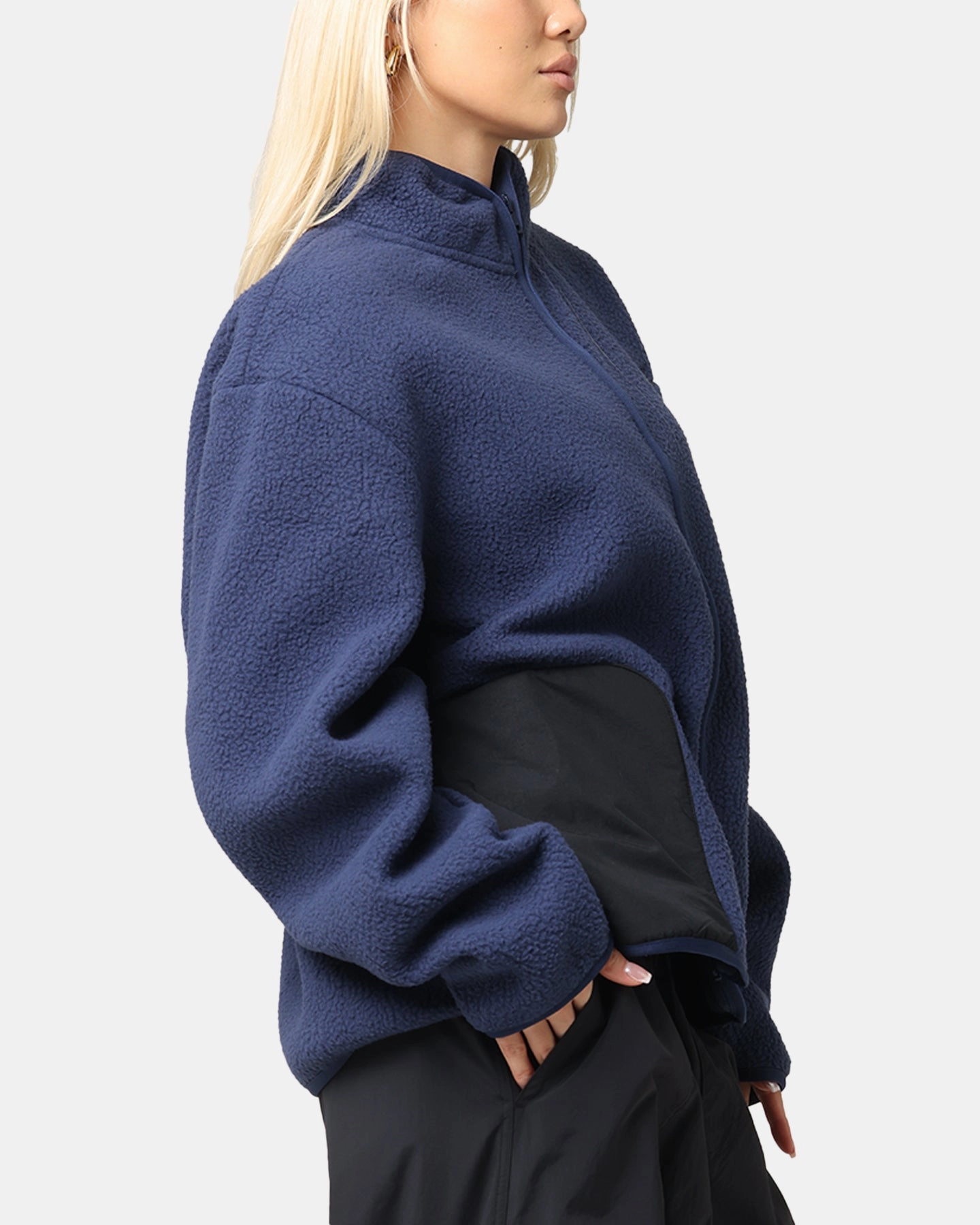Nike Sherpa Winter Jacket Midnight Navy/Black