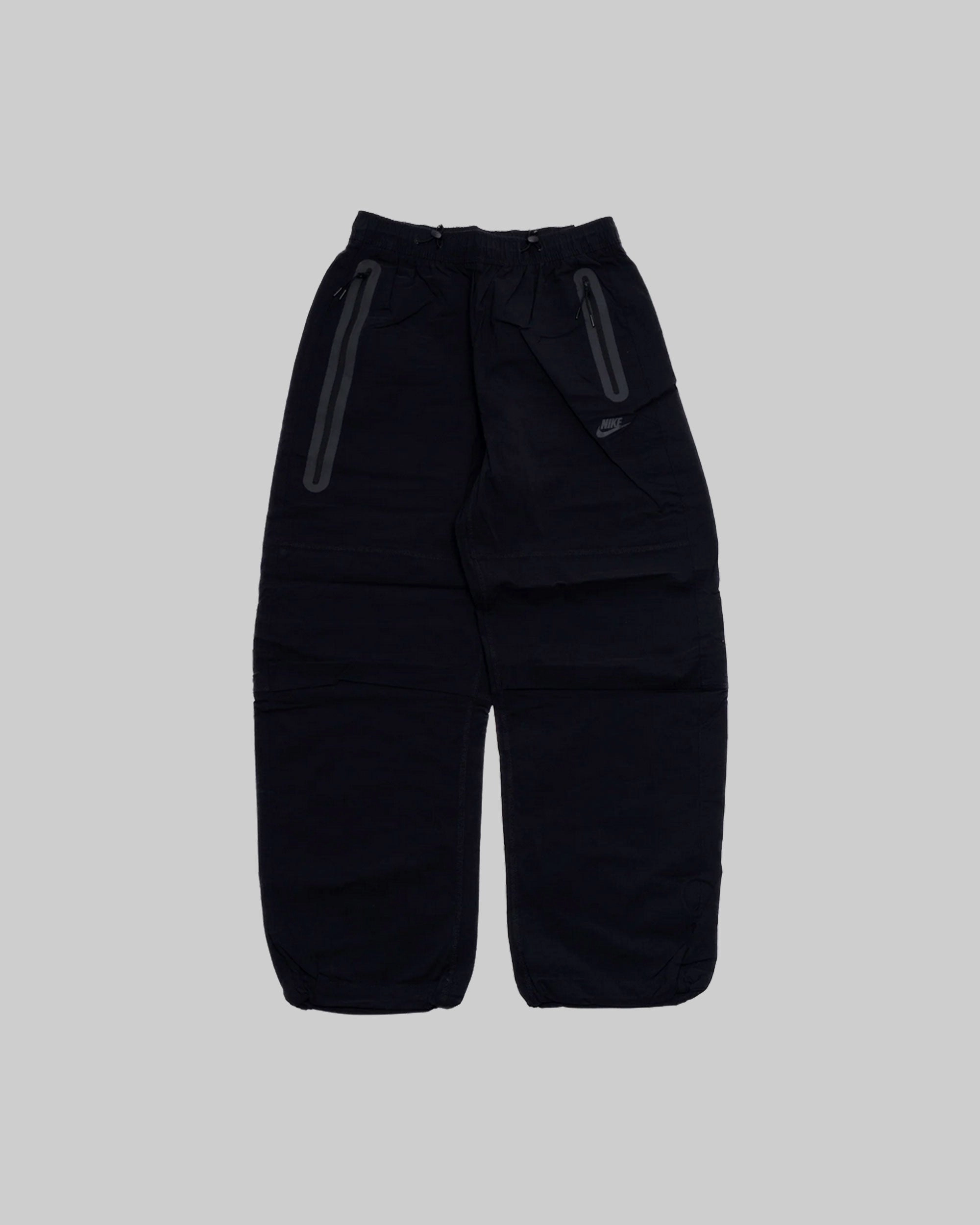 NIKE TECH WOVEN OVERSIZED PANTS BLACK/BLACK/BLACK