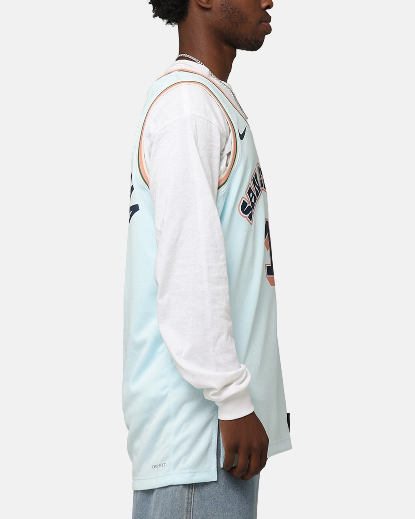Nike Victor Wembanyama San Antonio Spurs #1 City Edition 2024/25 Nike Dri-Fit NBA Swingman Jersey Blue