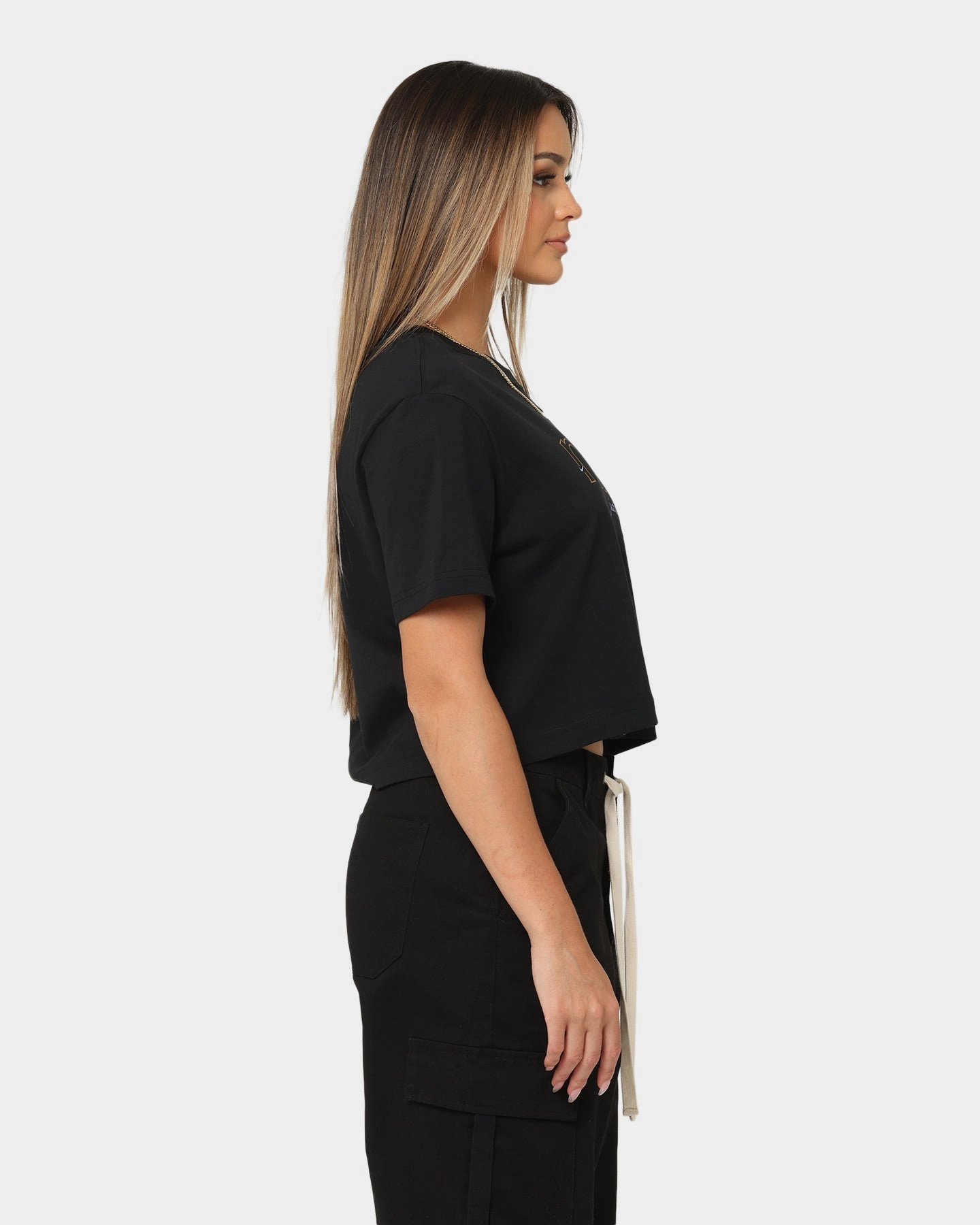 Nike Women's Nike Sportswear OC 1 Crop T-Shirt Black