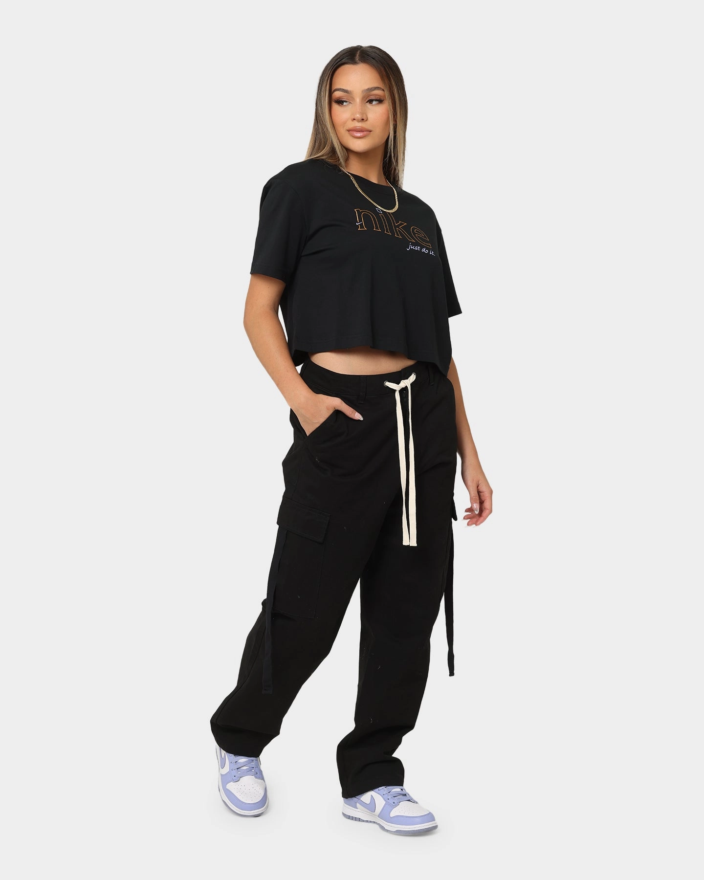 Nike Women's Nike Sportswear OC 1 Crop T-Shirt Black