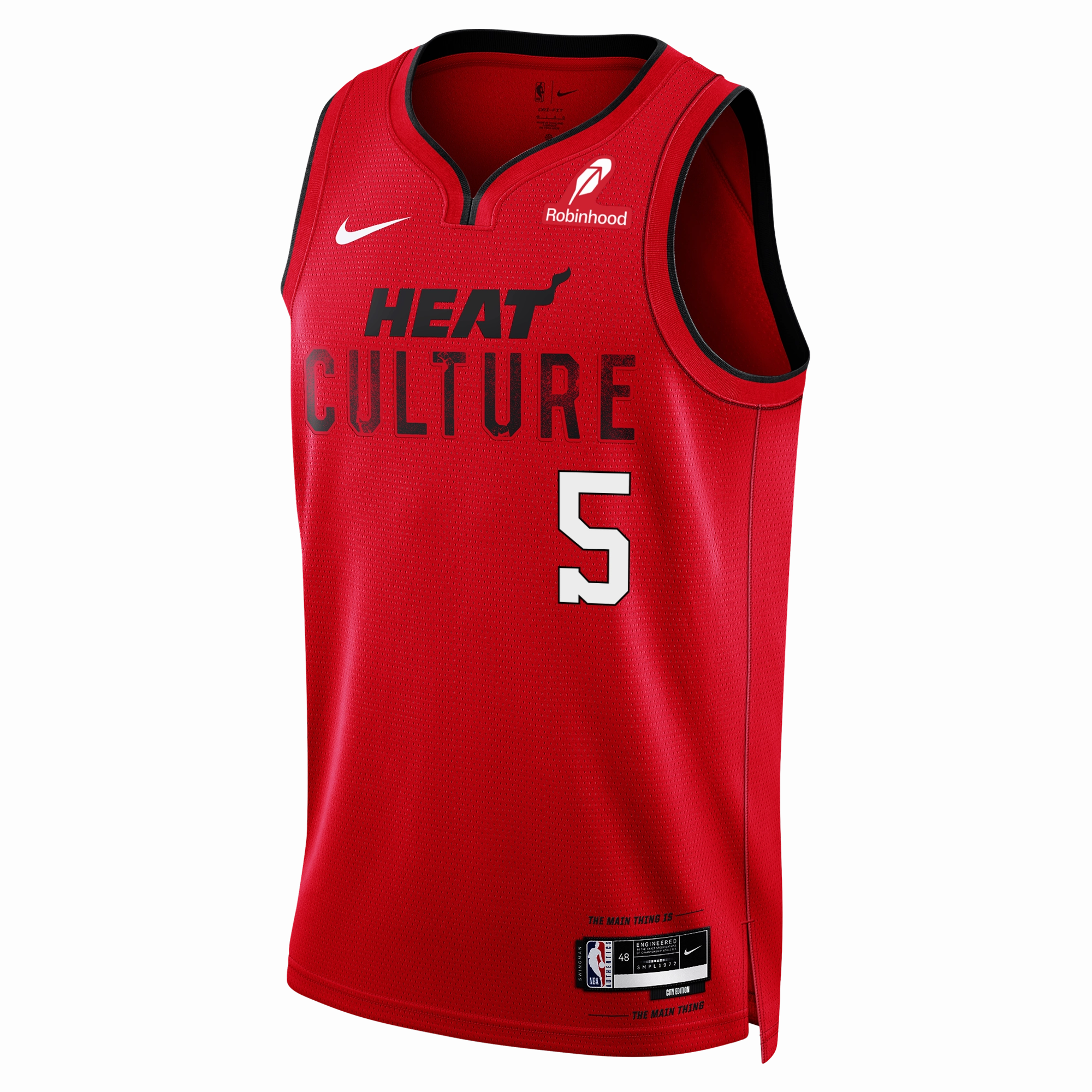 Nikola Jović Nike HEAT Culture: Blood Red Swingman Jersey