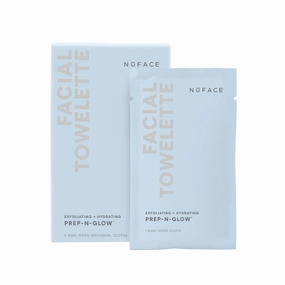 Nuface Prep-N-Glow Cleanse Exfoliation Cloths - 20-pack
