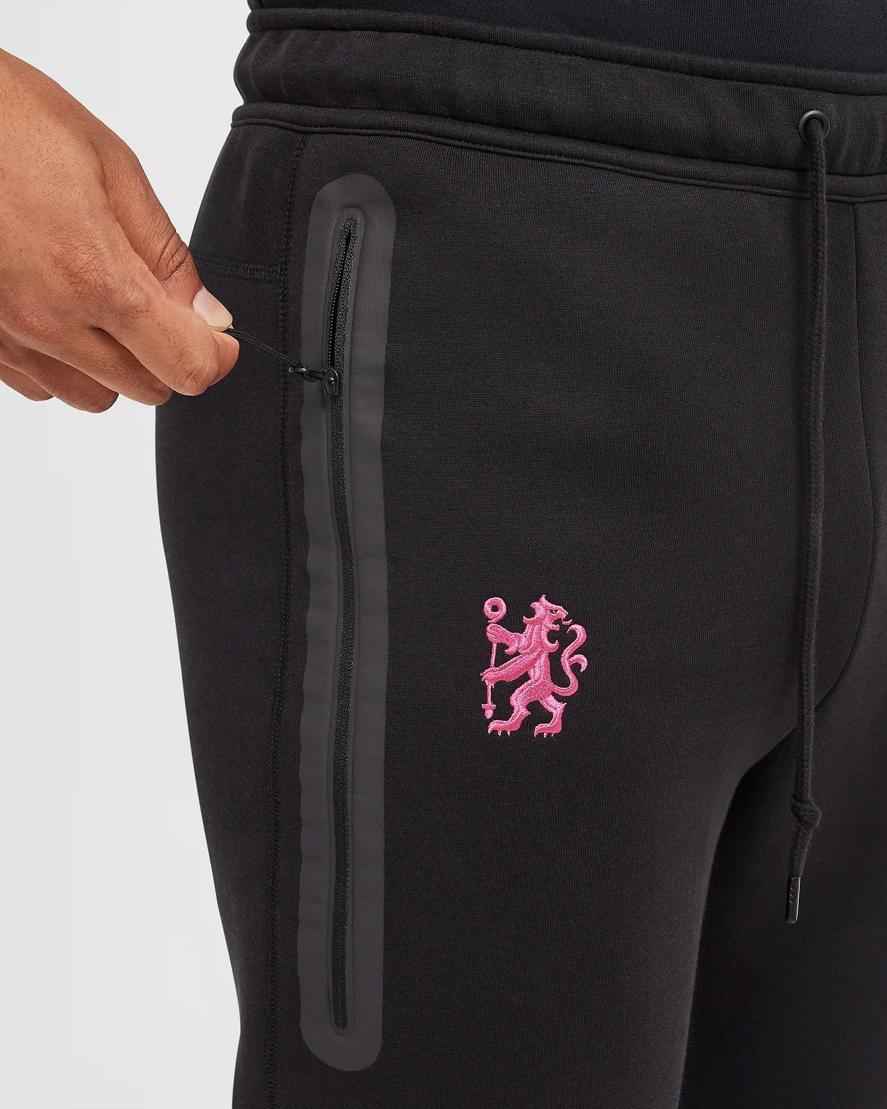 Pantalon Chelsea Tech Fleece 2024/2025 - Noir/Rose