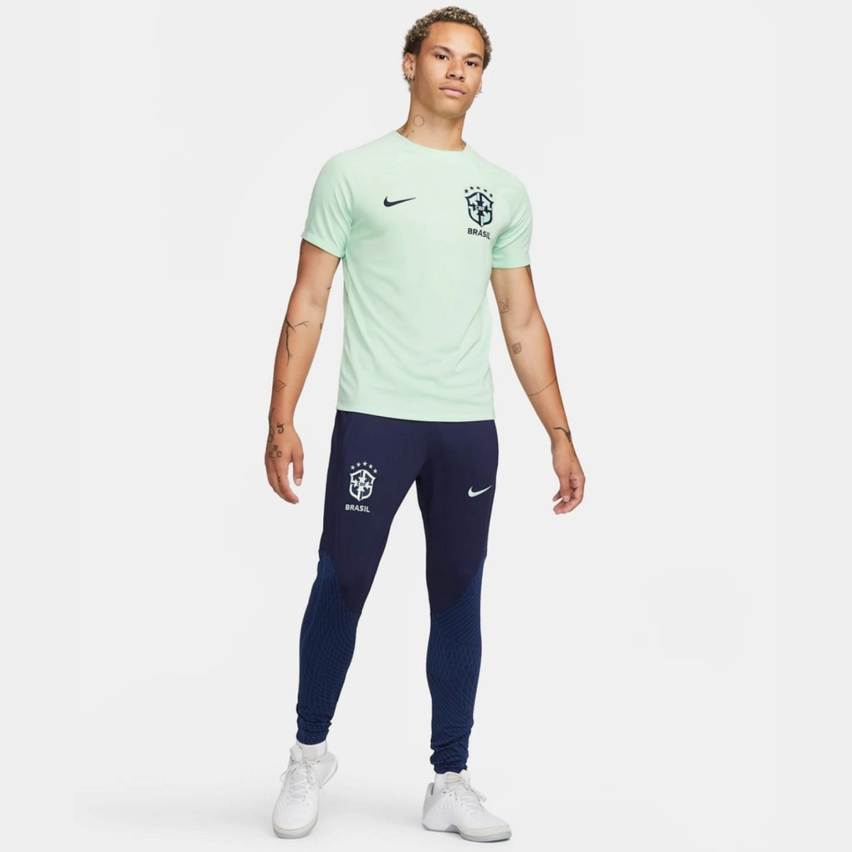 Pantalon d'entrainement Brésil 2022 - Bleu