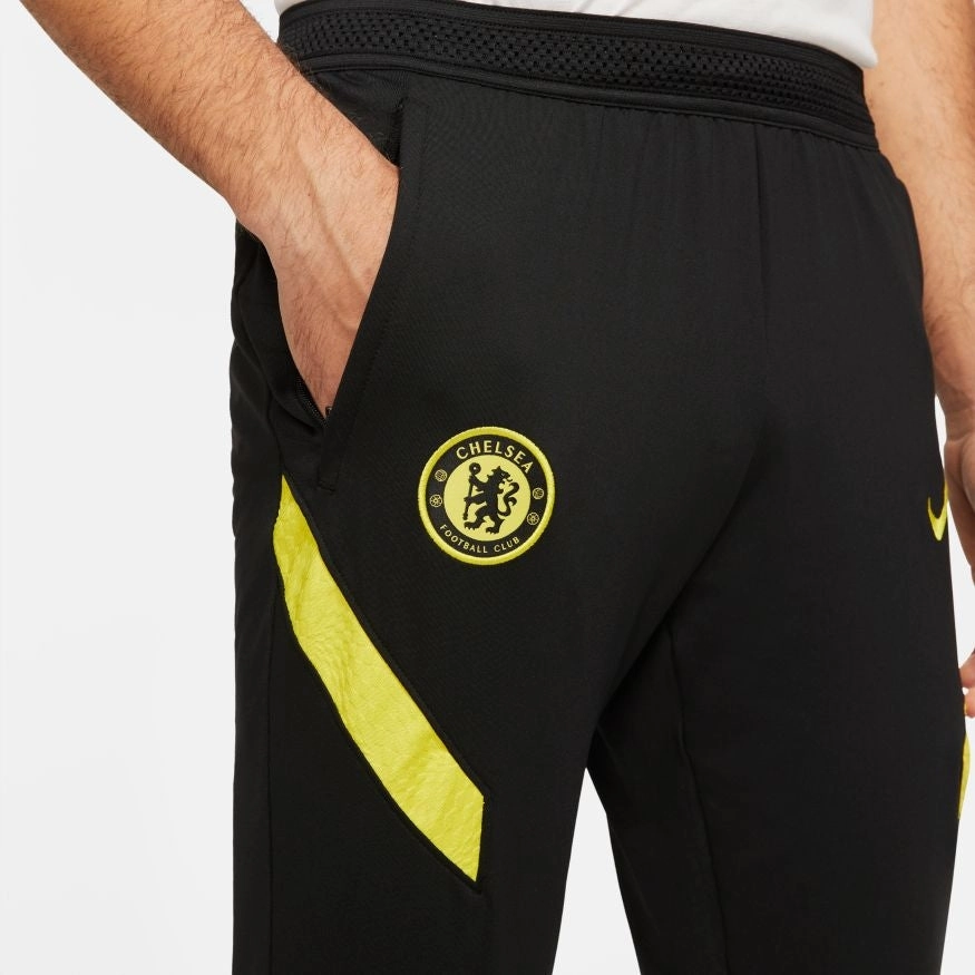 Pantalon d'entrainement Chelsea Strike 2021/2022 - Noir/Jaune