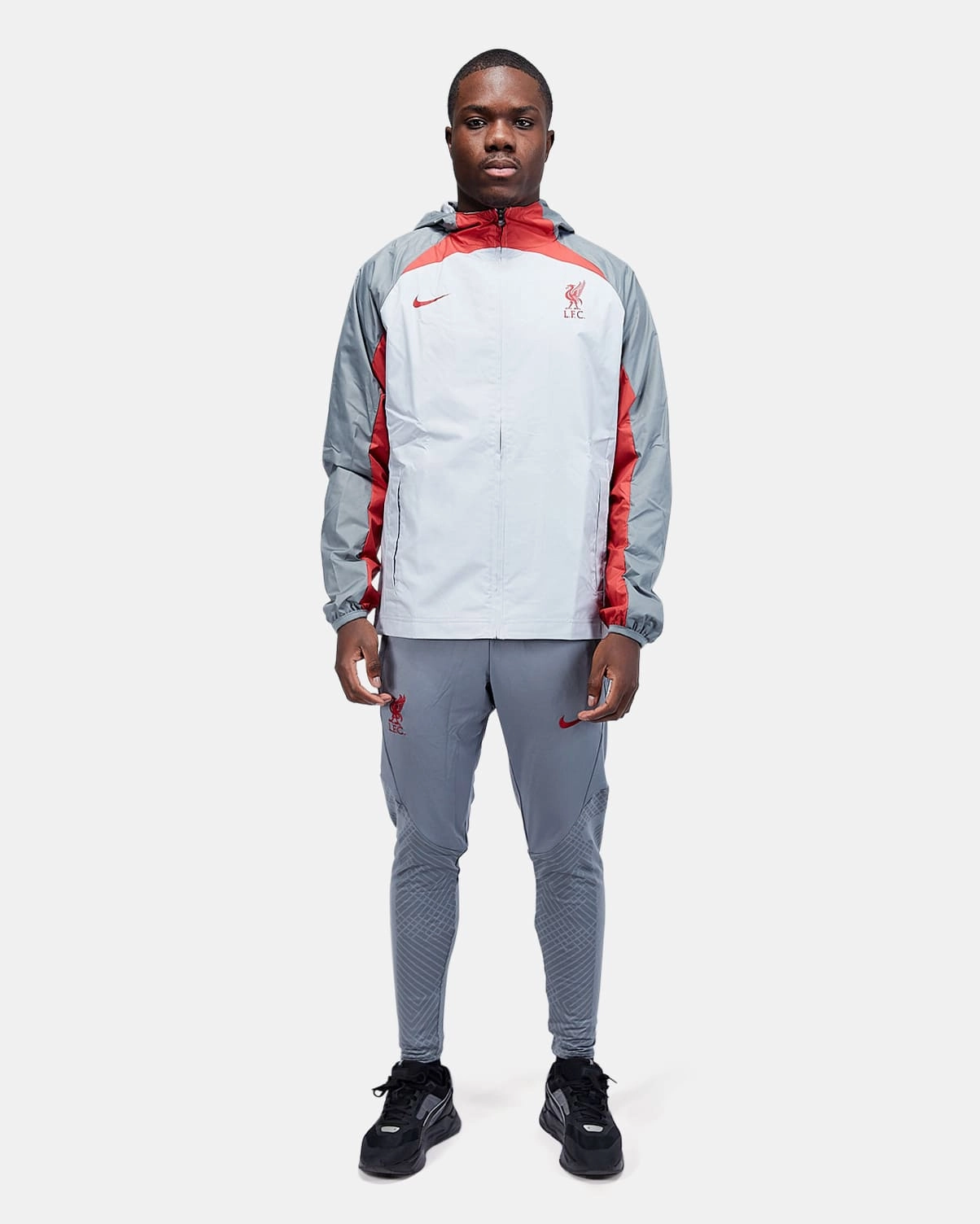 Pantalon d'entrainement Liverpool 2022/2023 - Gris/Rouge