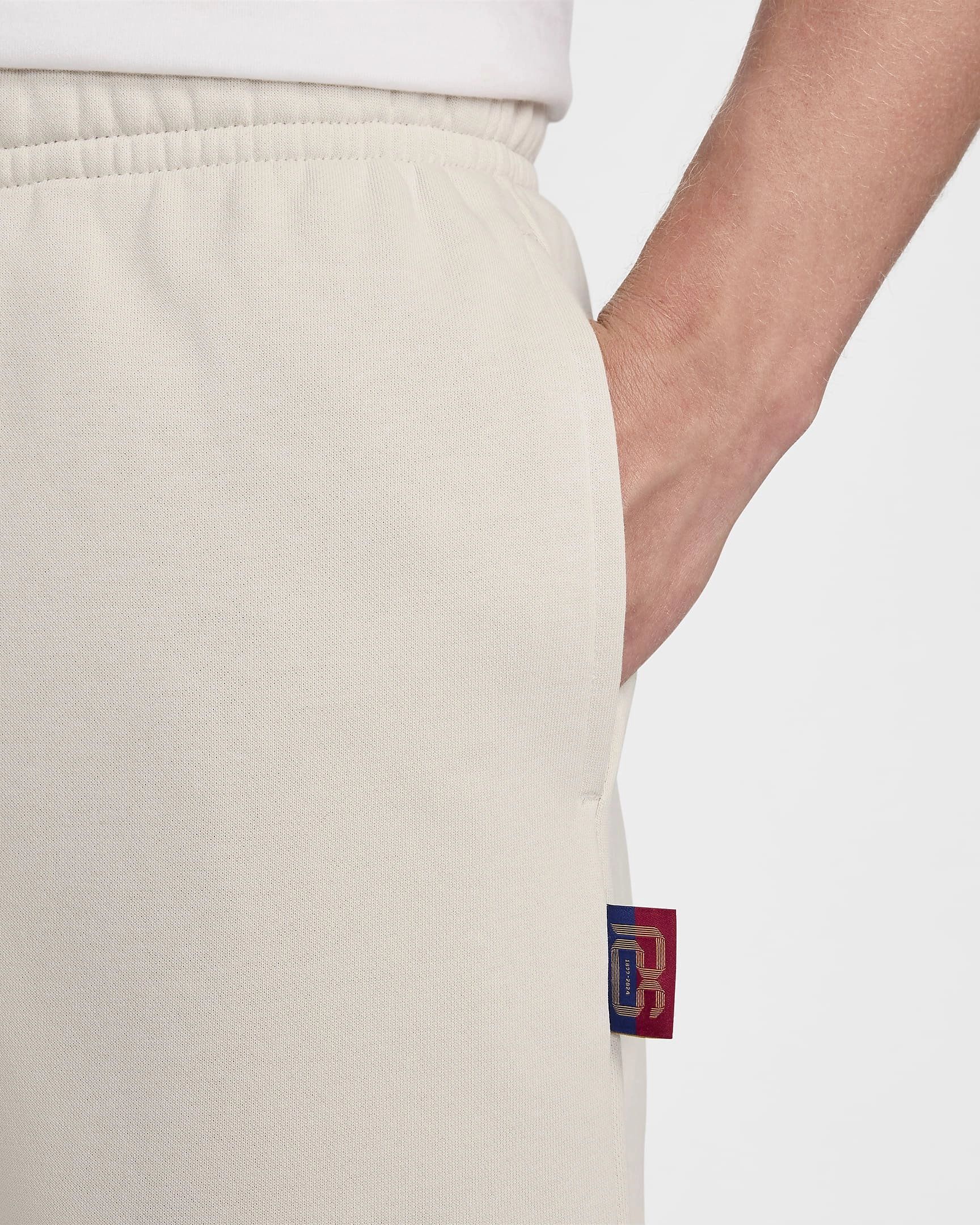 Pantalon de survêtement FC Barcelone Domicile 2024/2025 - Beige