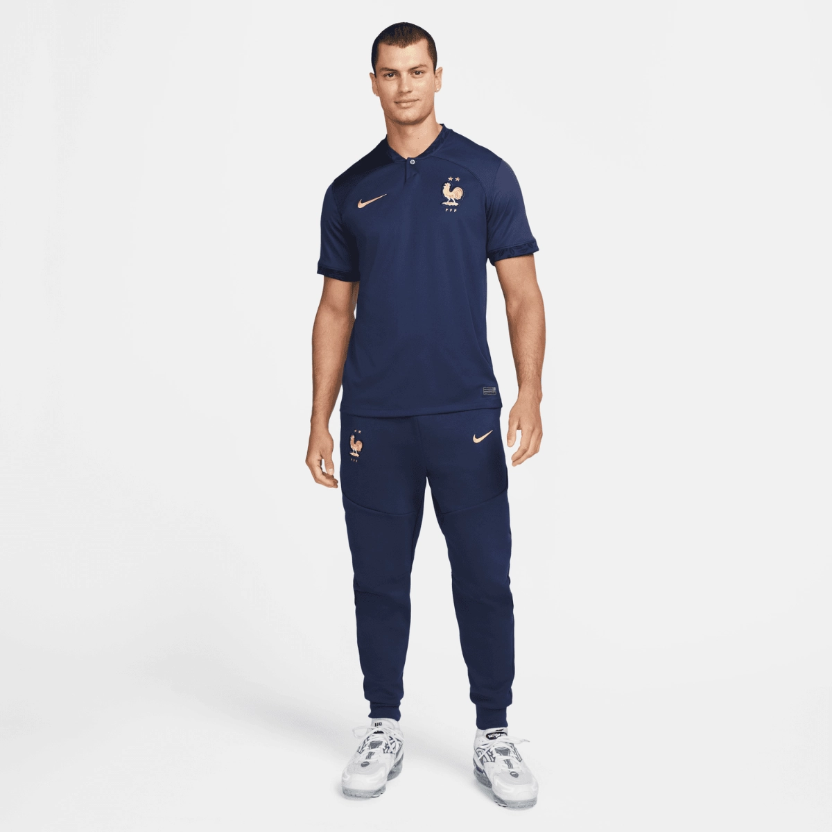 Pantalon Equipe de France Tech Fleece 2022 - Bleu/Or