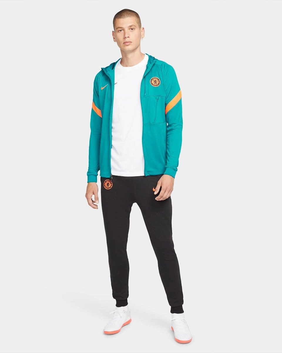 Pantalon Fleece Chelsea 2021/2022 - Noir/Bleu/Orange