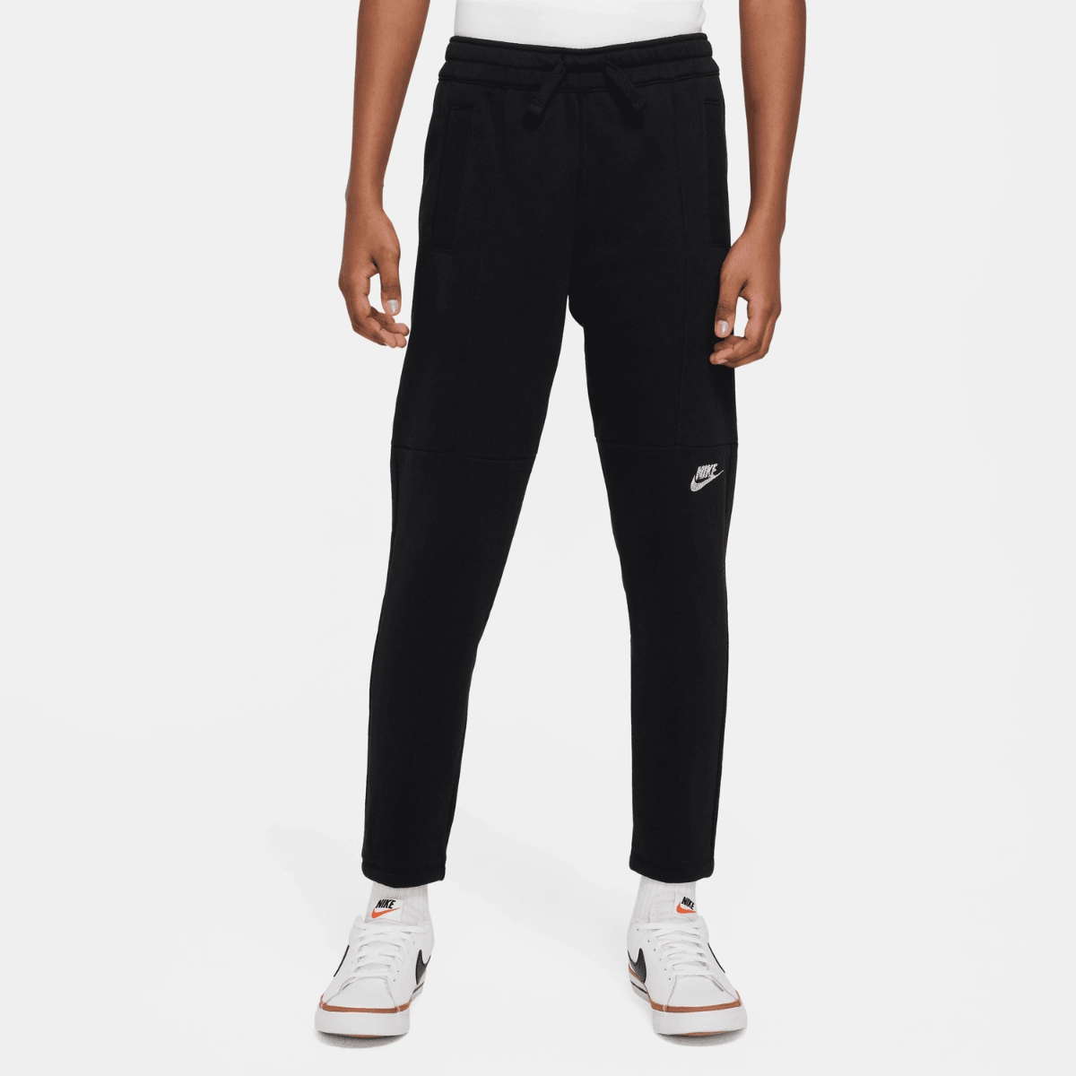 Pantalon Nike Sportswear Amplify Junior - Noir/Blanc