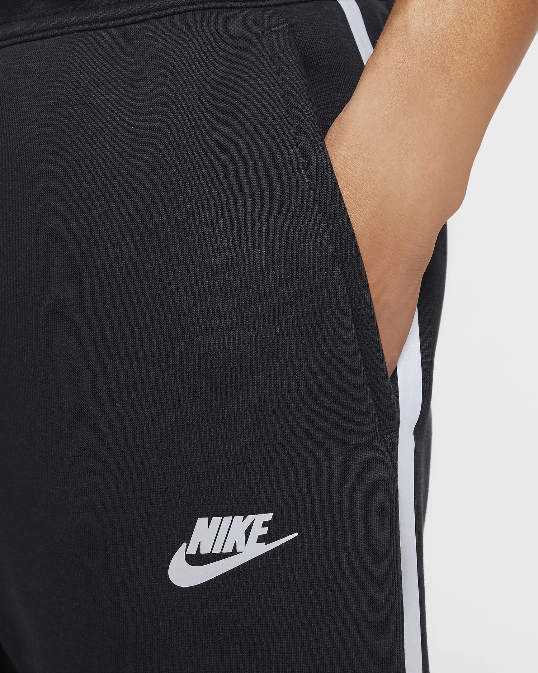 Pantalon Nike Tech Fleece - Noir/Argent