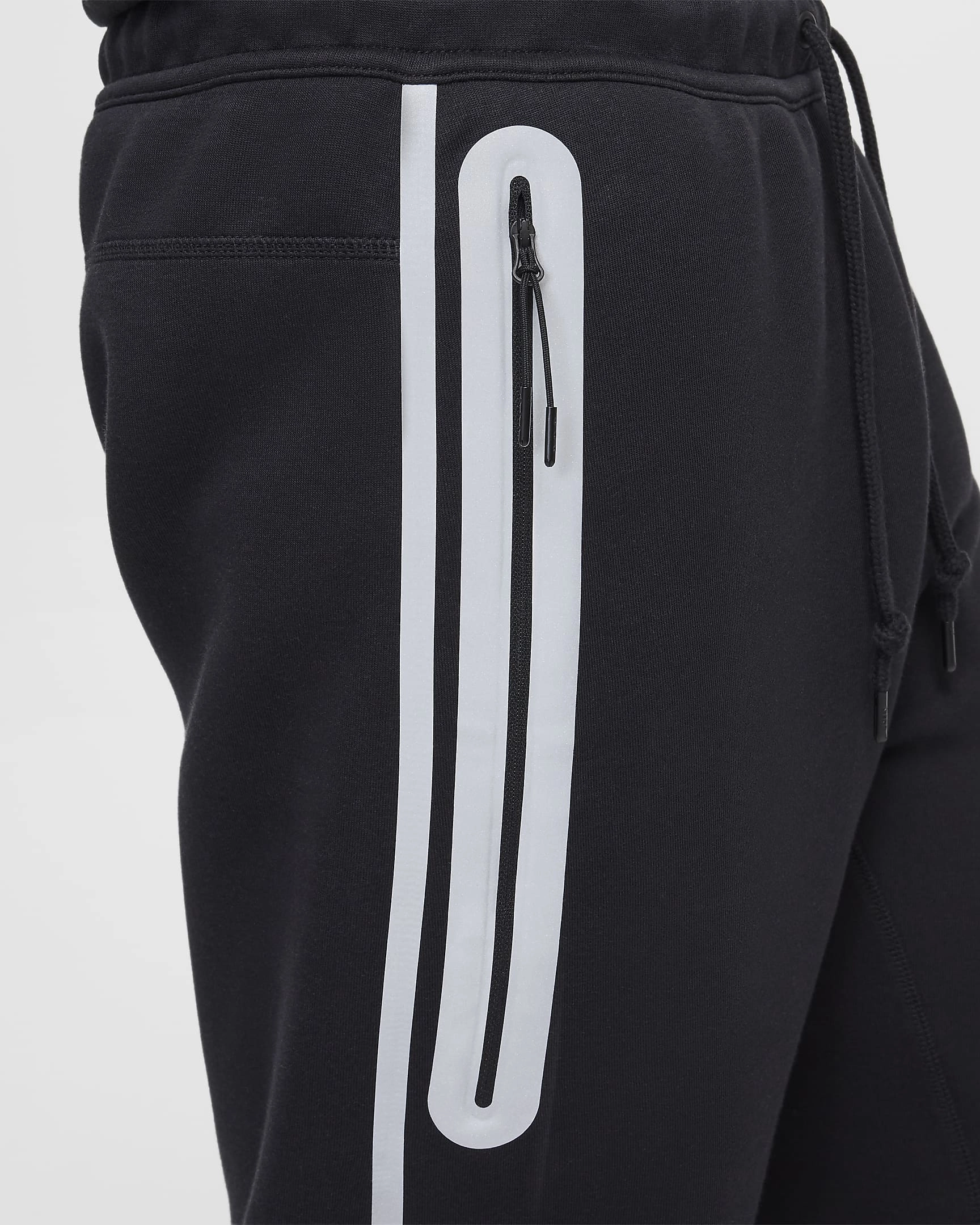 Pantalon Nike Tech Fleece - Noir/Argent