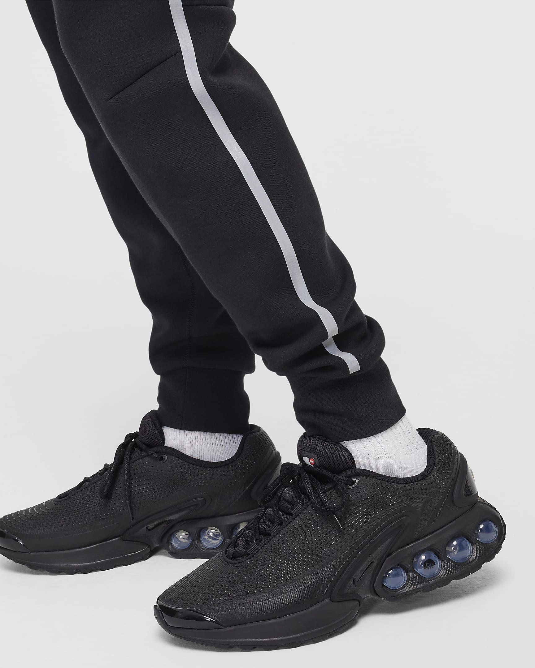 Pantalon Nike Tech Fleece - Noir/Argent